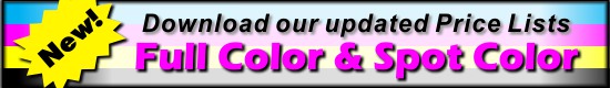 New - 2011 Full Color and Spot Color Retail Price List