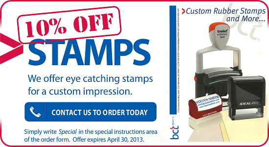 May Special on One Color Business Cards